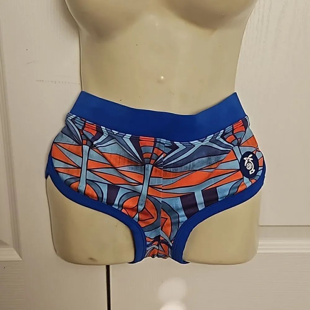 VB Rags Women's Volleyball Shorts Large Blue